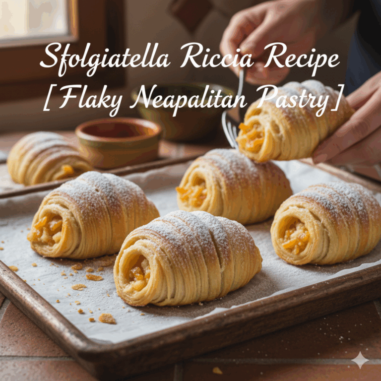 Sfogliatella Riccia Recipe (Flaky Neapolitan Pastry)